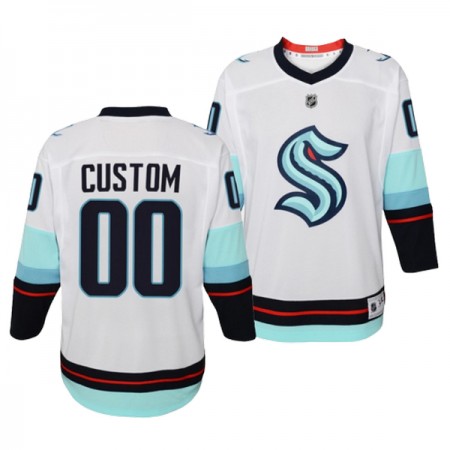 Seattle Kraken Trikot Custom Adidas Weiss Authentic - Herren